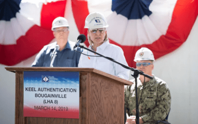 Breaking new ground as shipyard’s first female president